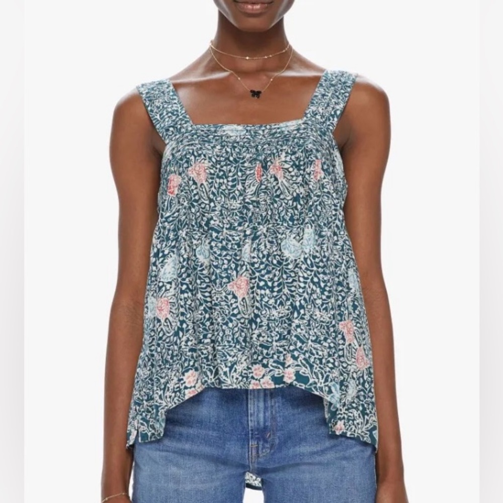 Women’s Summer Sleeveless Natalie Martin 100% Silk Top EUC